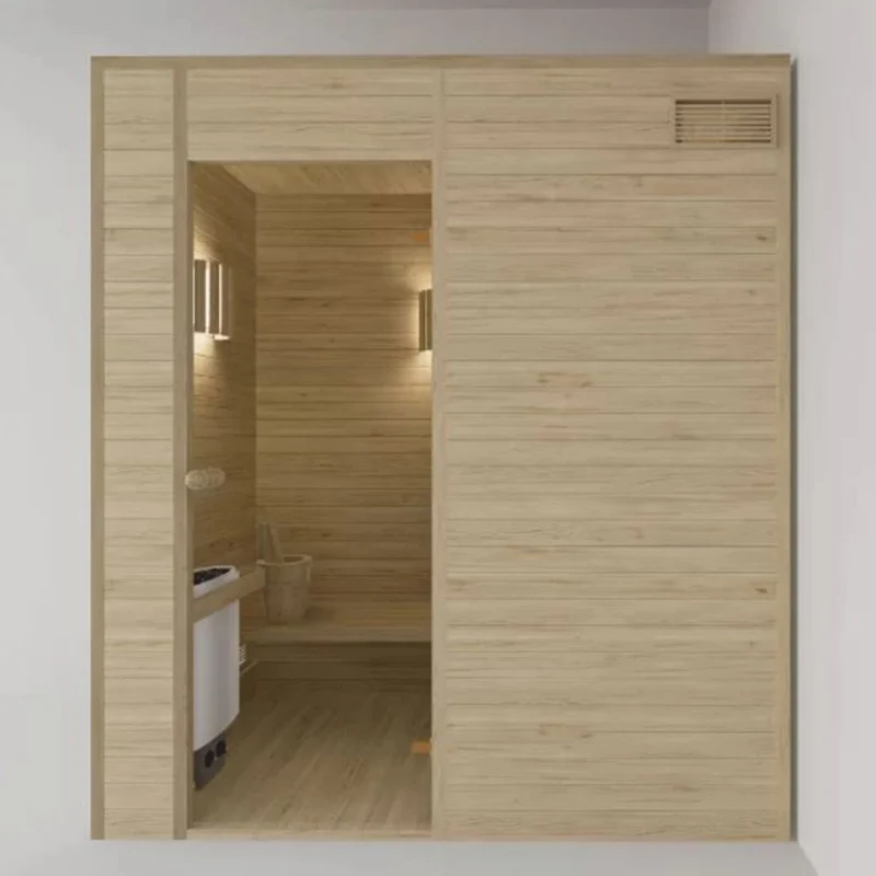 Casa Padrino Luxus 2 Personen Innensauna Naturfarben 200 x 100 x H. 190 cm