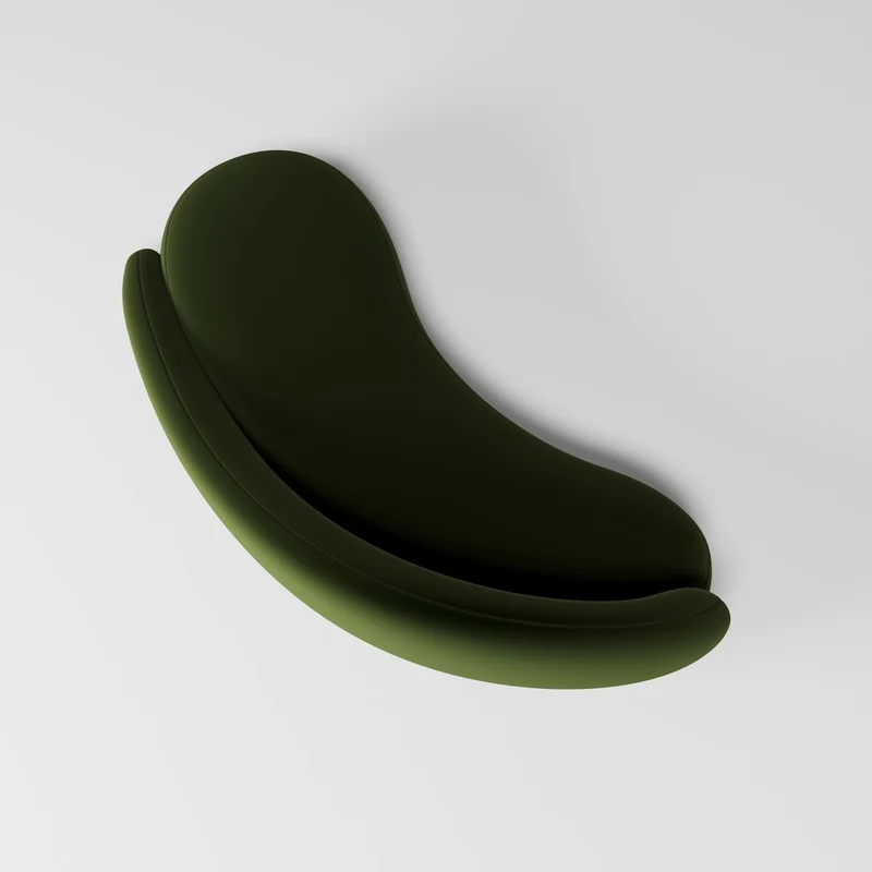Casa Padrino Luxus Samt Sofa Linke Seite Grün / Dunkelbraun 280 cm - Wohnzimmer & Hotel Möbel