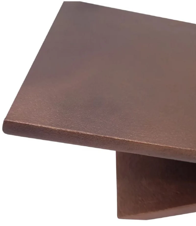 Casa Padrino Luxus Aluminium Buchständer / Buchstütze Bronze 49,5 cm - Deko Accessoires