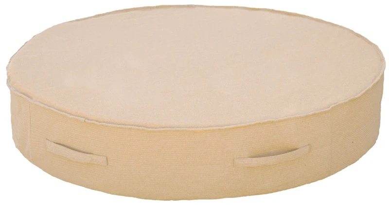 Casa Padrino Luxus Gartenliege / Poolliege Beige Ø 180 cm