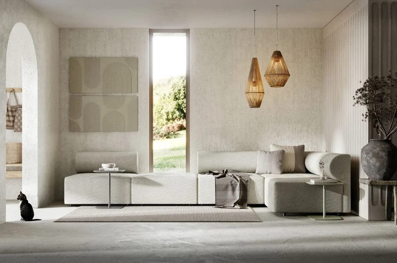 Casa Padrino Luxus Ecksofa Grau 360 x 180 cm - Modulares Wohnzimmer Sofa - Luxus Möbel