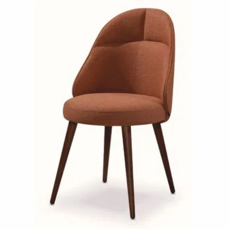 Casa Padrino Luxus Esszimmer Stuhl 8er Set Cognacfarben / Braun - Esszimmer Möbel