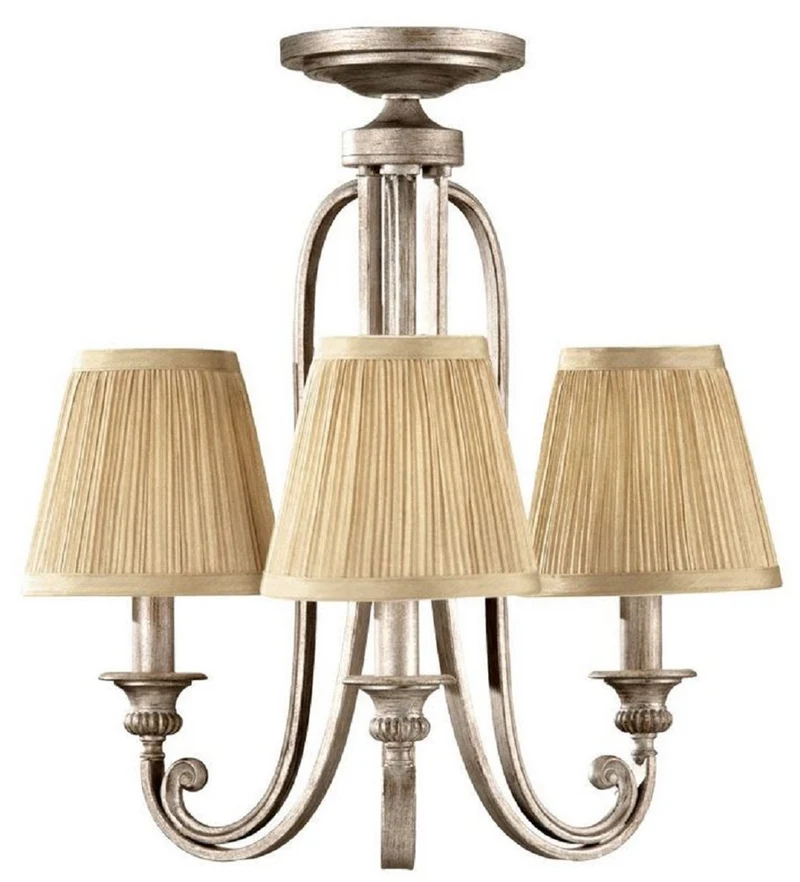 Casa Padrino Barock Kronleuchter Silber / Gold Ø 48,3 cm - Kronleuchter im Barockstil