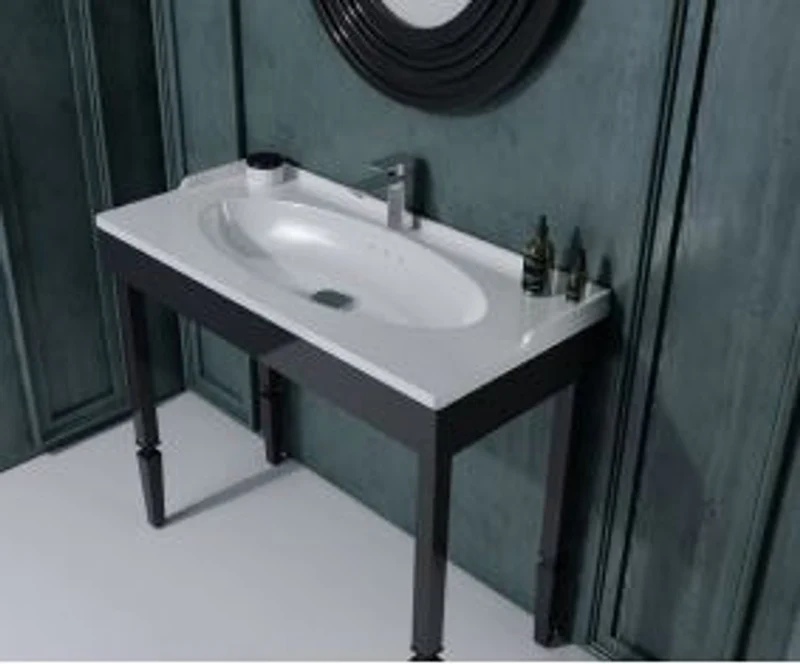 Casa Padrino Luxus Badezimmer Set Schwarz - Hotel Bad Einrichtung