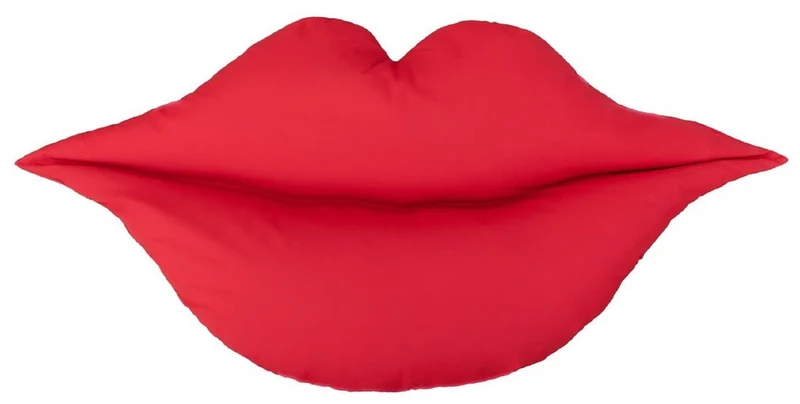 Casa Padrino Luxus Sitzsack Mund Rot 180 cm - Schwimmender Pool Sitzsack