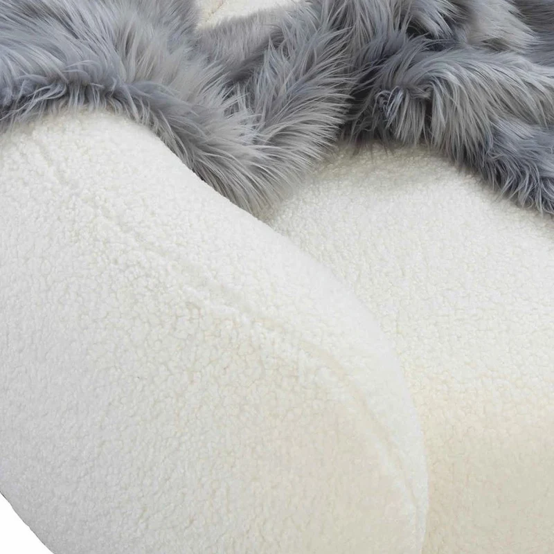 Casa Padrino Luxus Sofa Weiß 230 cm - Wohnzimmer & Hotel Möbel