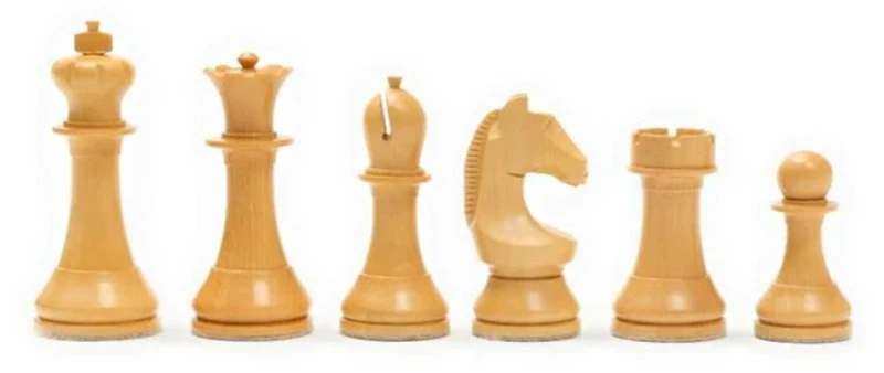Casa Padrino Luxus Schach Set 50 x 50 cm - Luxus Schachspiel - Holz Schachbrett mit Schachfiguren