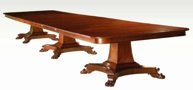 Casa Padrino Luxus Barock Esstisch Braun 900 cm - Barock Möbel - Made in Italy
