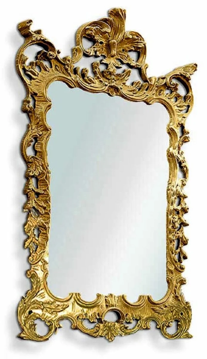 Casa Padrino Luxus Barock Spiegel Gold H. 140 cm - Made in Italy