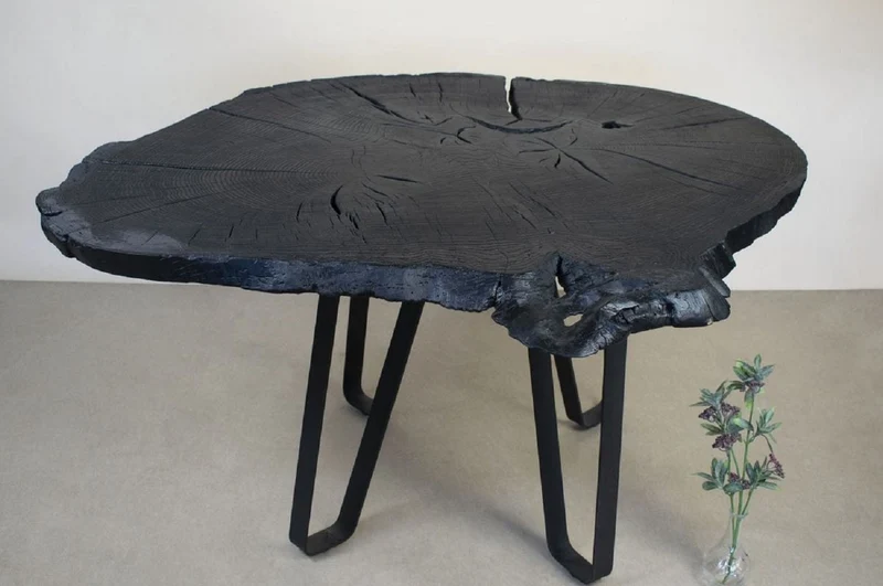 Casa Padrino Luxus Esstisch Schwarz 140 x 110 x H. 75 cm
