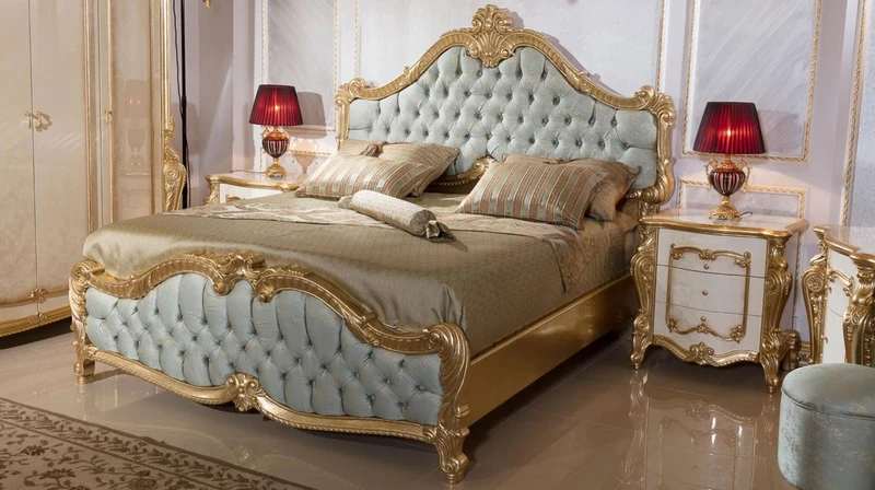 Casa Padrino Luxus Barock Nachtkommode Weiß / Beige / Gold 75 cm