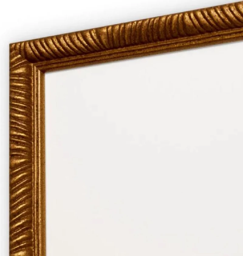 Casa Padrino Luxus Kunstdruck 2er Set Braun / Antik Gold 63 x H. 74 cm
