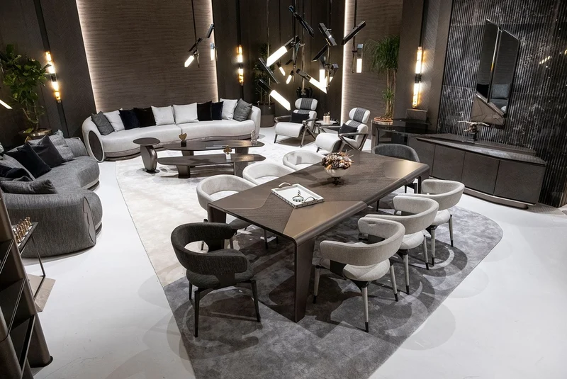 Casa Padrino Luxus Schach Beistelltisch Dunkelbraun / Weiß / Beige / Bronze 50 x 50 x H. 70 cm - Wohnzimmer Beistelltisch - Hotel Tisch - Wohnzimmer Möbel - Hotel Möbel - Luxus Qualität