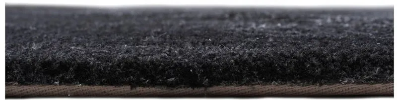 Casa Padrino Luxus Teppich Grau / Schwarz 160 x 230 cm - Rechteckiger Wohnzimmer Teppich - Schlafzimmer Teppich - Luxus Interior - Luxus Qualität