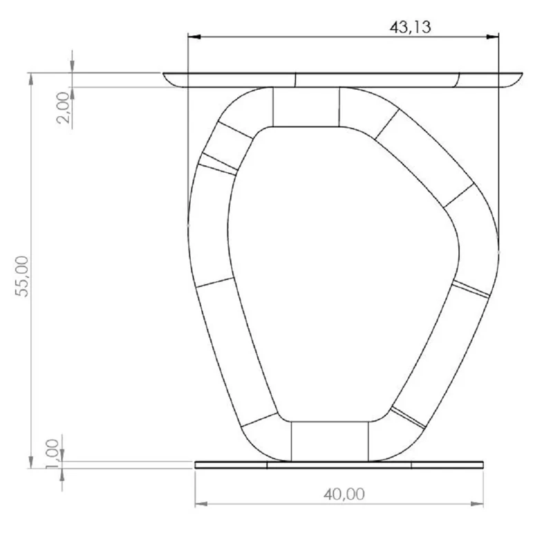 Casa Padrino Luxus Wohnzimmer Beistelltisch Bronze H. 55 cm - Hotel Tisch - Wohnzimmer Möbel - Hotel Möbel - Luxus Qualität