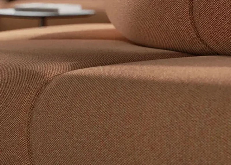 Casa Padrino Luxus Sofa Braun 360 x 180 x H. 72 cm - Modulares 6 Teiliges Hotel Sofa - Wohnzimmer Sofa - Wohnzimmer Möbel - Hotel Möbel - Luxus Möbel