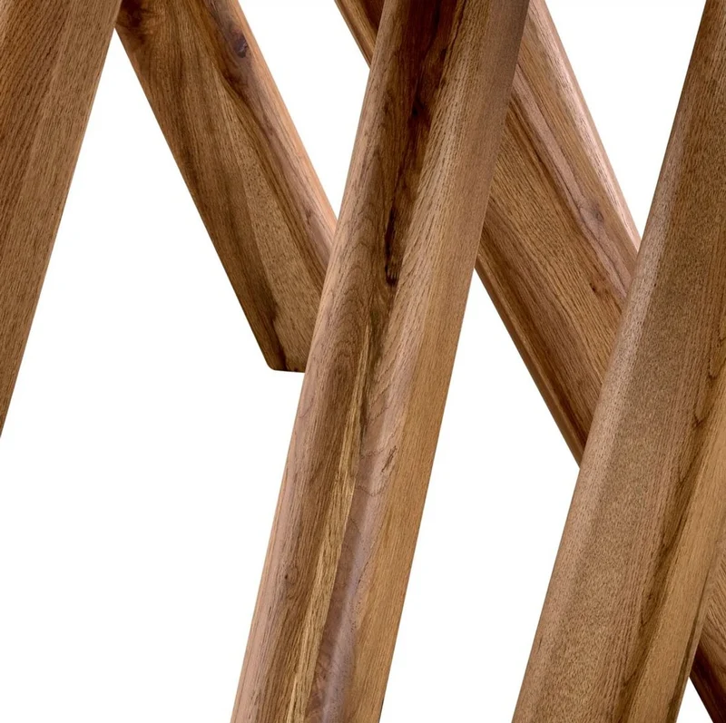 Casa Padrino Luxus Esstisch Braun 259 x 109 x H. 76,5 cm - Ovaler Küchentisch mit massiver Eichenholz Tischplatte - Esszimmer Möbel - Küchen Möbel - Luxus Möbel - Luxus Einrichtung