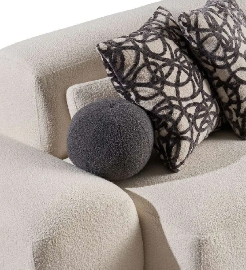 Casa Padrino Luxus Ecksofa Creme 431 x 400 x H. 73 cm - Wohnzimmer Sofa - Wohnzimmer Möbel - Luxus Möbel - Luxus Wohnzimmer Einrichtung
