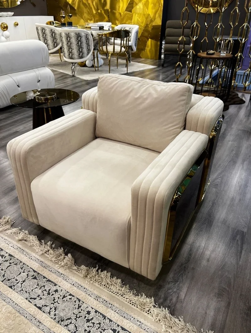 Casa Padrino Luxus Beistelltisch Braun / Gold Ø 50 x H. 60 cm - Runder Tisch mit Glasplatte - Wohnzimmer Möbel - Luxus Möbel - Hotel Möbel - Luxus Kollektion