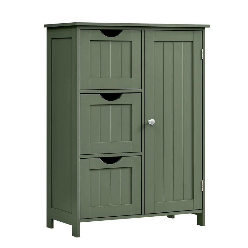 Vasagle Bathroom Storage Cabinet with 3 Large Drawers