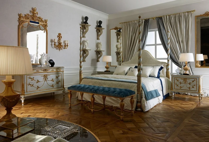 Casa Padrino Luxus Barock Spiegel Gold - Prunkvoller italienischer Barockstil Wandspiegel - Luxus Möbel im Barockstil - Prunkvolle Barock Möbel - Made in Italy - Luxus Barock Interior