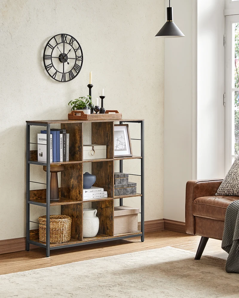 VASAGLE 9-Cube Bookcase