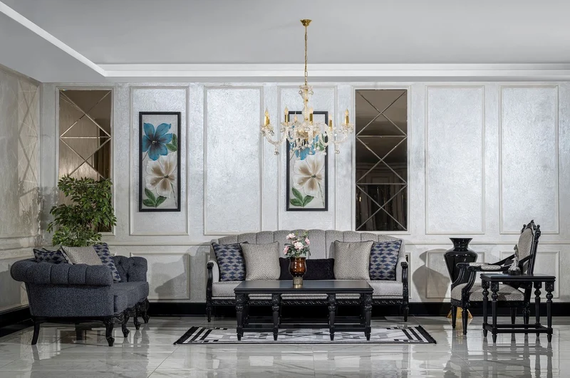 Casa Padrino Luxus Barock Beistelltisch Schwarz - Quadratischer Massivholz Tisch im Barockstil - Luxus Wohnzimmer Möbel im Barockstil - Barock Möbel - Edel & Prunkvoll