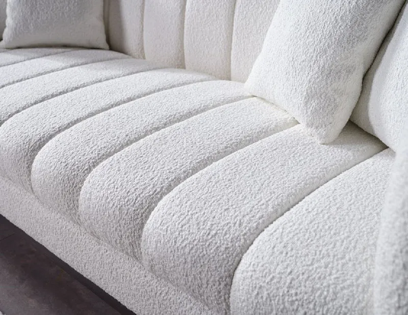 Casa Padrino Luxus Wohnzimmer Set Weiß / Schwarz / Messing - 2 Luxus Sofas & 2 Luxus Sessel & 1 Luxus Couchtisch - Wohnzimmer Möbel - Luxus Möbel - Luxus Einrichtung - Wohnzimmer Einrichtung