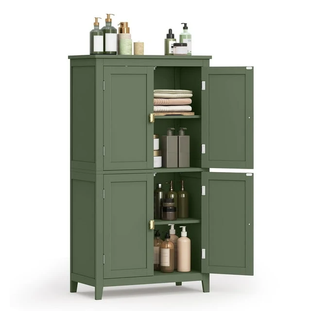 Bathroom Floor Storage Cabinet