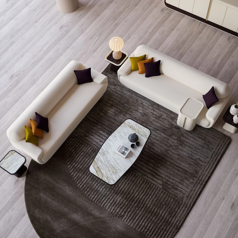 Casa Padrino Luxus Sofa Creme / Beige 250 x 105 x H. 70 cm - Wohnzimmer Sofa - Hotel Sofa - Wohnzimmer Möbel - Hotel Möbel - Luxus Möbel - Luxus Einrichtung - Wohnzimmer Einrichtung