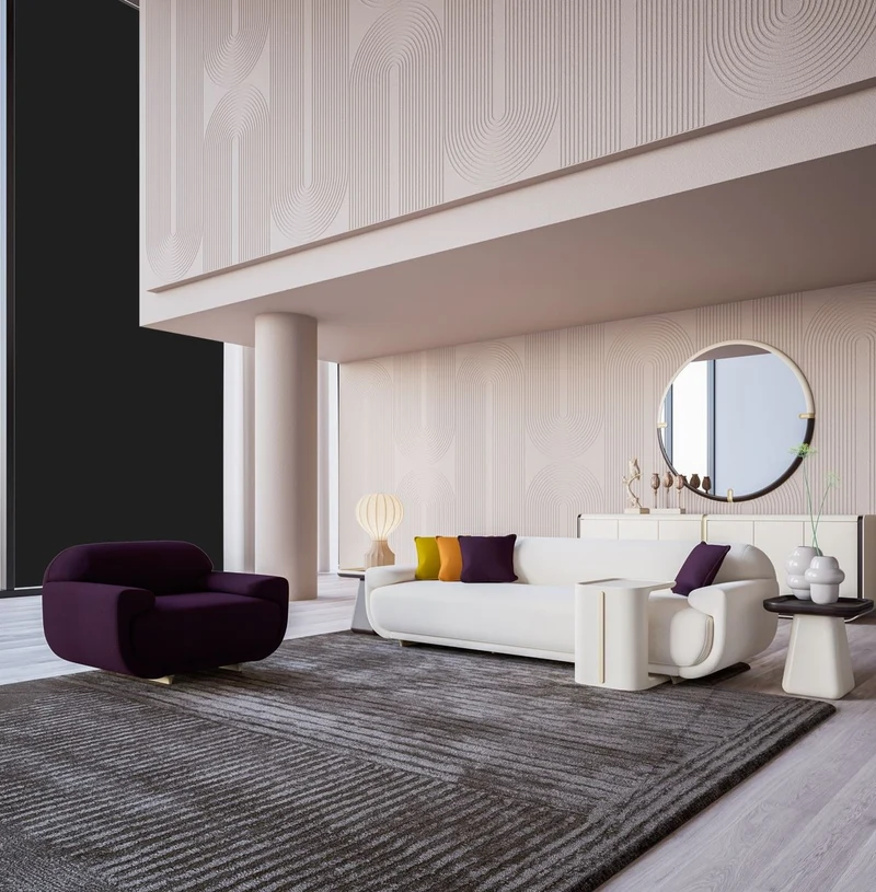 Casa Padrino Luxus Sofa Creme / Beige 250 x 105 x H. 70 cm - Wohnzimmer Sofa - Hotel Sofa - Wohnzimmer Möbel - Hotel Möbel - Luxus Möbel - Luxus Einrichtung - Wohnzimmer Einrichtung