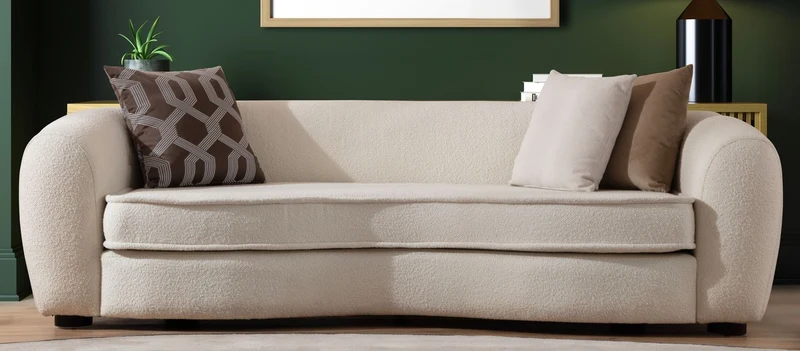Casa Padrino Luxus Sofa Weiß / Schwarz 250 x 106 x H. 72 cm - Wohnzimmer Sofa - Hotel Sofa - Wohnzimmer Möbel - Wohnzimmer Einrichtung - Hotel Möbel - Luxus Möbel - Luxus Einrichtung