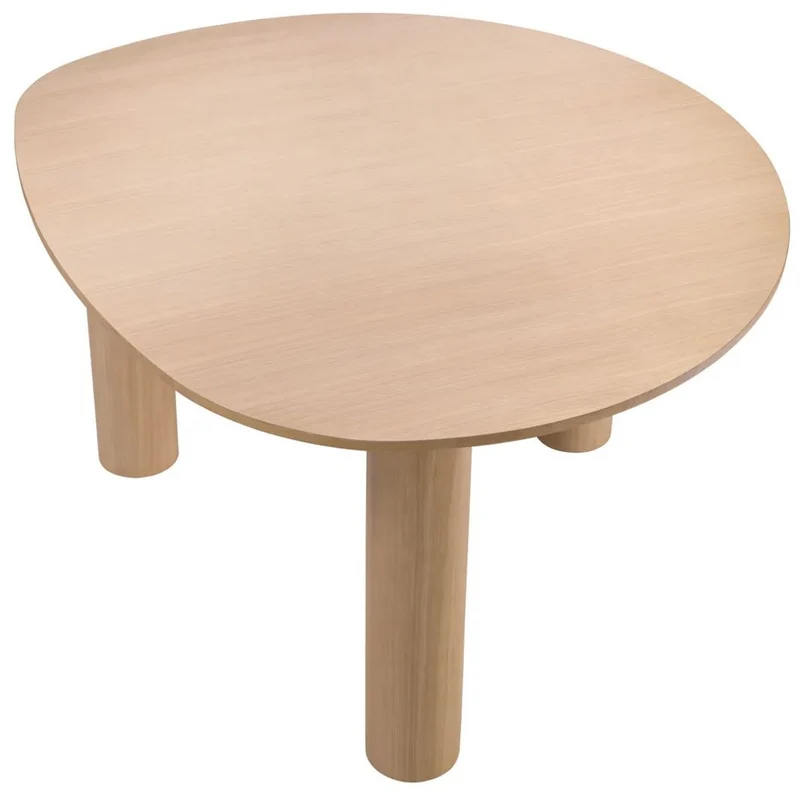 Casa Padrino Luxus Esstisch Naturfarben 149 x 128,5 x H. 77 cm - Massivholz Küchentisch - Esszimmer Möbel - Küchen Möbel - Luxus Möbel - Luxus Einrichtung