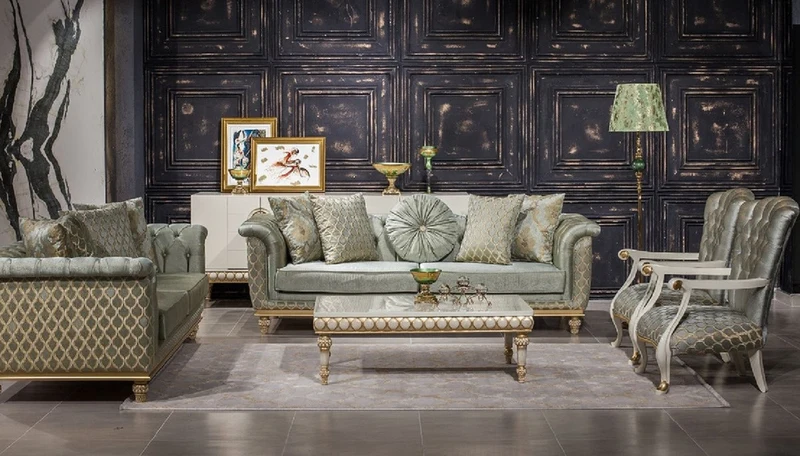 Casa Padrino Luxus Barock Sideboard Weiß / Gold - Barockstil Massivholz Schrank - Luxus Esszimmer Möbel im Barockstil - Barock Esszimmer Möbel - Barock Küchen Möbel