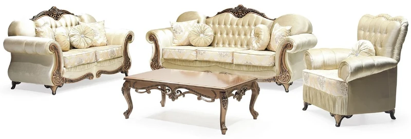 Casa Padrino Luxus Barock Couchtisch Kupfer - Rechteckiger Massivholz Wohnzimmertisch im Barockstil - Barock Möbel - Luxus Möbel im Barockstil - Barock Einrichtung - Edel & Prunkvoll