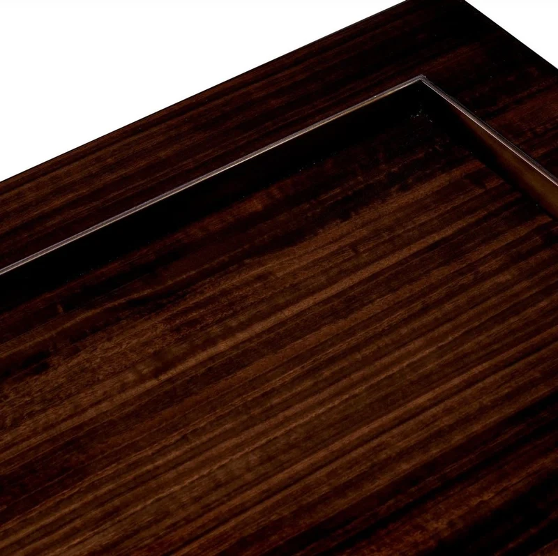 Casa Padrino Luxus Beistelltisch Dunkelbraun Hochglanz / Bronze 50 x 50 x H. 50 cm - Quadratischer Wohnzimmer Tisch - Wohnzimmer Möbel - Luxus Möbel - Luxus Einrichtung - Wohnzimmer Einrichtung