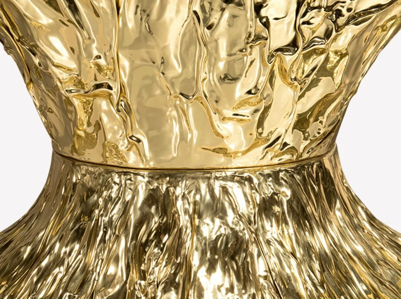 Casa Padrino Luxus Designer Esstisch Braun / Gold 330 x 130 x H. 76 cm - Rechteckiger Esszimmertisch - Italienische Luxus Esszimmer Möbel - Luxus Einrichtung - Luxus Qualität - Made in Italy