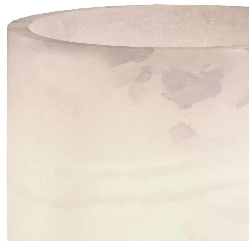 Casa Padrino Luxus Tischleuchte Bronze / Alabaster 29 x 29 x H. 68,5 cm - Metall Schreibtischleuchte mit rundem Alabaster Lampenschirm - Luxus Leuchten
