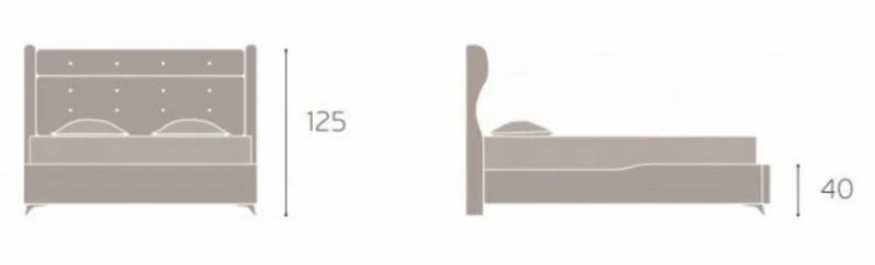 Casa Padrino Luxus Doppelbett Grün / Silber - Modernes Massivholz Bett - Moderne Schlafzimmer & Hotel Möbel - Luxus Kollektion