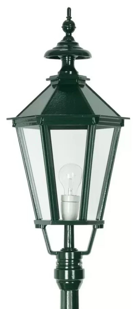 Casa Padrino Barock Gartenlaterne 29 x 29 x H. 166 cm - Verschiedene Farben - Elegante Außenstehleuchte - Nostalgische Außenbeleuchtung