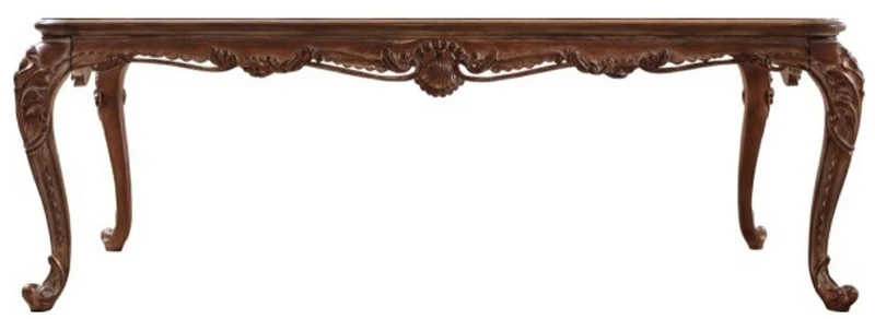Casa Padrino Luxus Barock Esszimmer Set Beige / Braun - 1 Barock Esstisch & 8 Barock Esszimmerstühle - Esszimmer Möbel im Barockstil - Edel & Prunkvoll