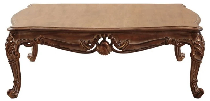 Casa Padrino Luxus Barock Wohnzimmer Set Beige / Braun - 2 Sofas & 2 Sessel & 1 Couchtisch - Handgefertigte Wohnzimmer Möbel im Barockstil - Edel & Prunkvoll