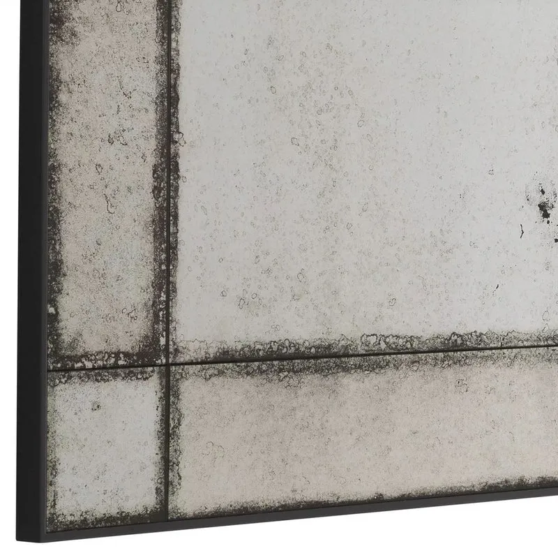 Casa Padrino Luxus Wandspiegel 70 x 3 x H. 200 cm - Rechteckiger Spiegel mit Mahagoni Rahmen und antikem Spiegelglas - Wohnzimmer Spiegel - Schlafzimmer Spiegel - Garderoben Spiegel - Luxus Möbel