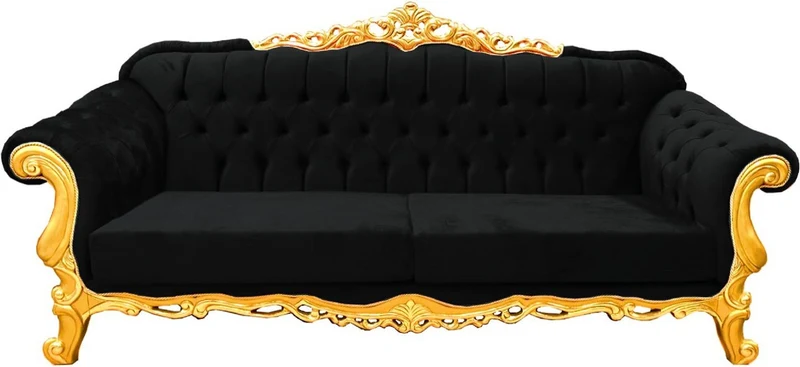Casa Padrino Luxus Barock Sofa - Verschiedene Farben - Prunkvolles handgefertigtes Wohnzimmer Sofa - Barock Wohnzimmer Möbel