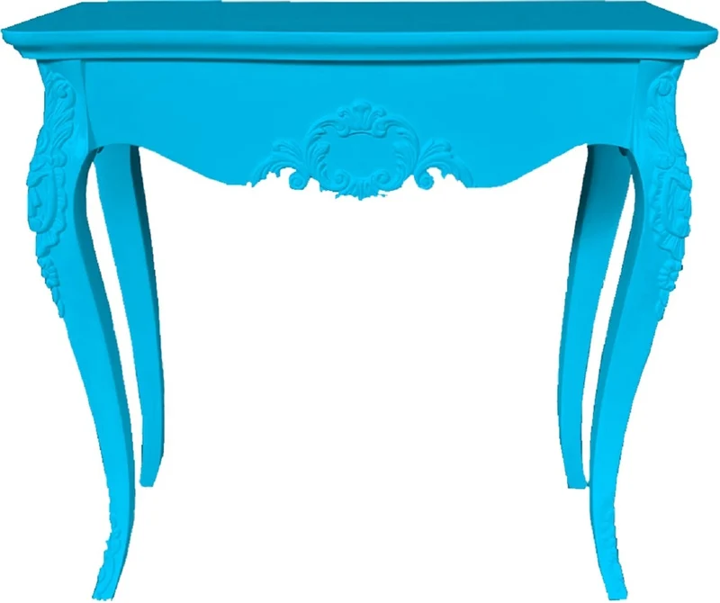 Casa Padrino Luxus Barock Konsole - Verschiedene Farben - Handgeferigter Massivholz Konsolentisch - Barock Möbel
