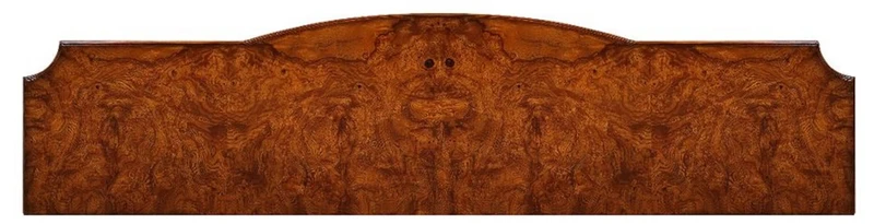 Casa Padrino Luxus Jugendstil TV Schrank Braun 198 x 49 x H. 55 cm - Edler Massivholz Fernsehschrank - Wohnzimmer Schrank - Barock & Jugendstil Wohnzimmer Möbel
