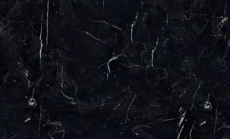 Casa Padrino Luxus Marmor Esstisch Schwarz / Messingfarben 180 x 90 x H. 80 cm - Edler Küchentisch mit hochwertigem handgeschliffenen Marquina Marmor - Marmor Esszimmer Möbel - Luxus Qualität