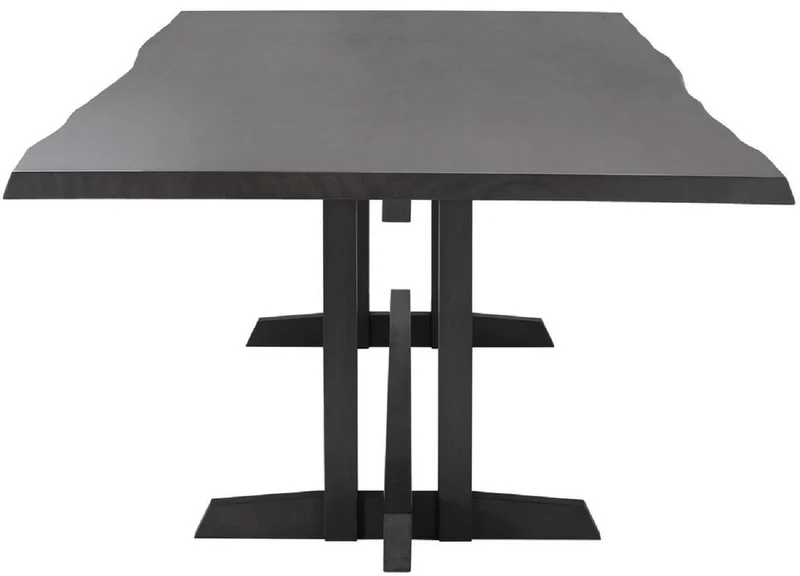 Casa Padrino Luxus Mahagoni Esstisch Mokkafarben 290,5 x 128 x H. 77 cm - Massivholz Küchentisch - Rechteckiger Esszimmertisch - Luxus Esszimmer Möbel
