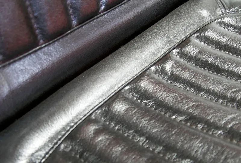 Casa Padrino Vintage Industrial Echtleder Armlehn Stuhl Industriestuhl - ALLE FARBEN - Luxus Sessel Industrie Armlehner Design Möbel Büffelleder