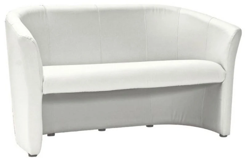 Casa Padrino Designer Kunstleder Sofa 160 x 60 x H. 76 cm - Verschiedene Farben - Wohnzimmer Sofa - Designer Wohnzimmer Möbel